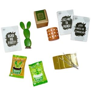 MGA Miniverse Make It Mini Lifestyle Paddle Cactus Plant Miniature Botanical Kit